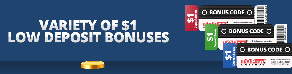 types of $1 bonuses