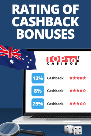 rating of cashback bonuses