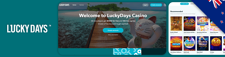 lucky days casino bonus
