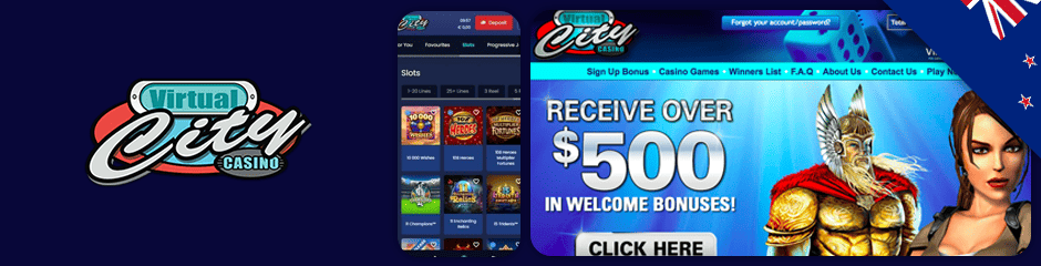 virtual city casino bonus