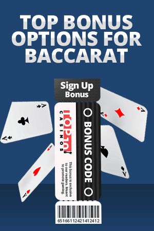 bonus options for baccarat