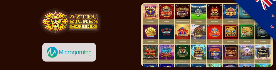 aztec riches casino games and software