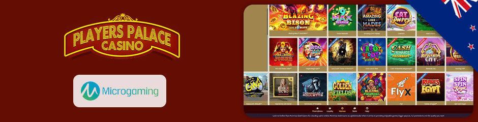 players palace casino games and software